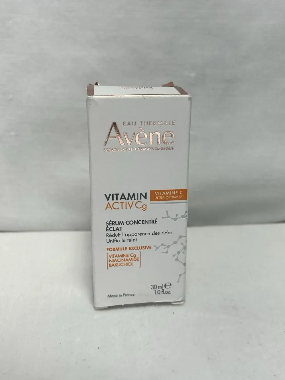 Avene Vitamin Active Cg Radiance Concentrated Serum 1oz NEW IN BOX EXP 03/28